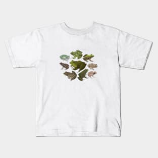 For the Love of Frogs Kids T-Shirt